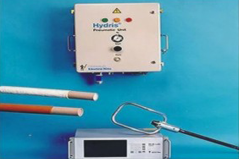 Germany (Holly's) on-line hydrogen determination instrument for molten steel